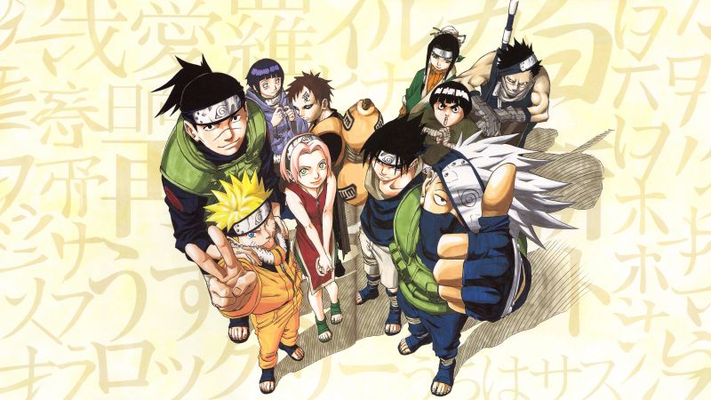 Naruto, Character art, Hinata Hyuga, Naruto Uzumaki, Sasuke Uchiha, Itachi Uchiha, Sakura Haruno, Kakashi Hatake, 5K, Wallpaper