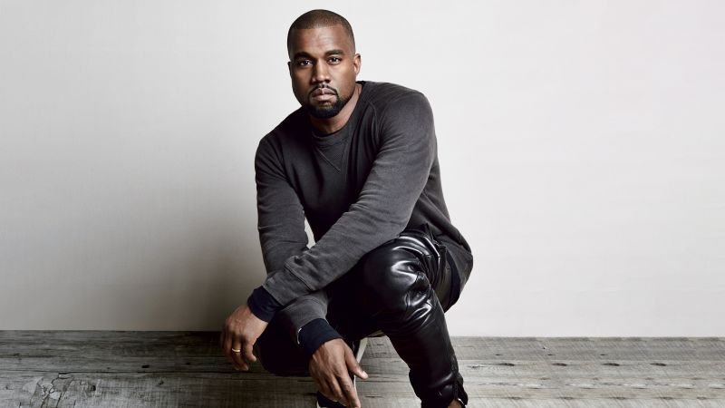 American rapper, Kanye West, 5K, Wallpaper