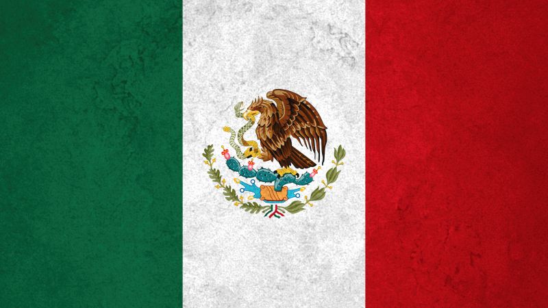 Flag of Mexico, 5K, National flag, Wallpaper