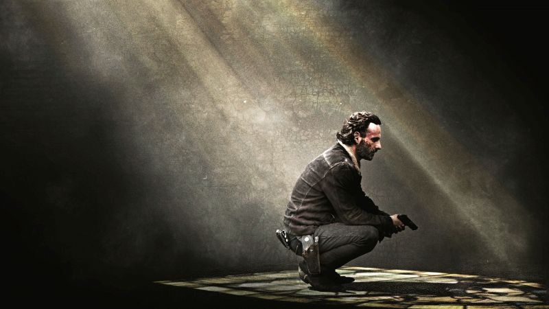 Rick Grimes, Andrew Lincoln, The Walking Dead, Wallpaper