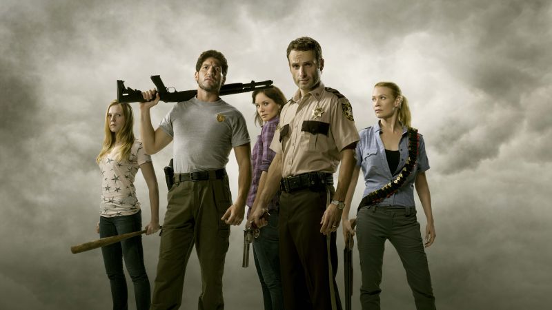 AMC series, The Walking Dead, 5K, 8K, Andrew Lincoln, Rick Grimes, Wallpaper