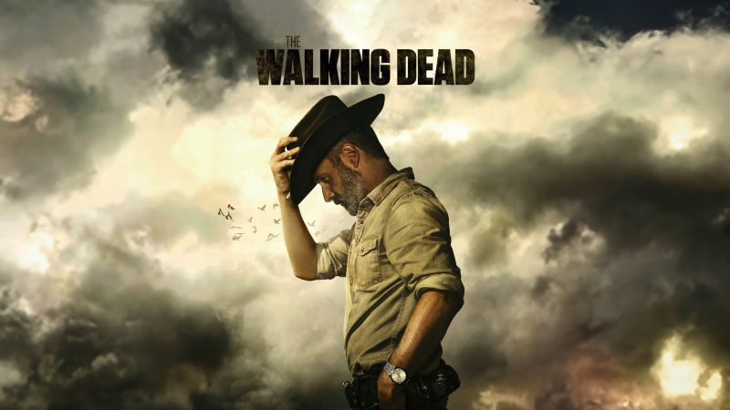 The Walking Dead, Rick Grimes, Andrew Lincoln, 5K, AMC series, Wallpaper
