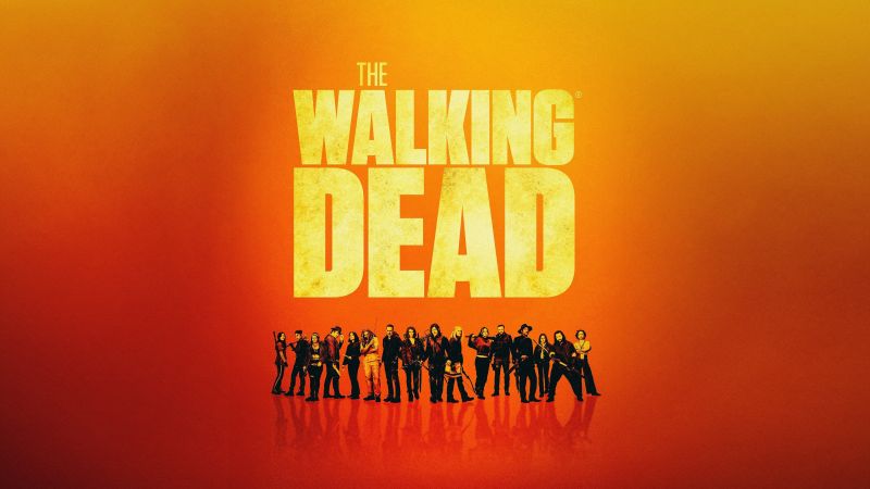 The Walking Dead, TV series, 5K, AMC series, Wallpaper