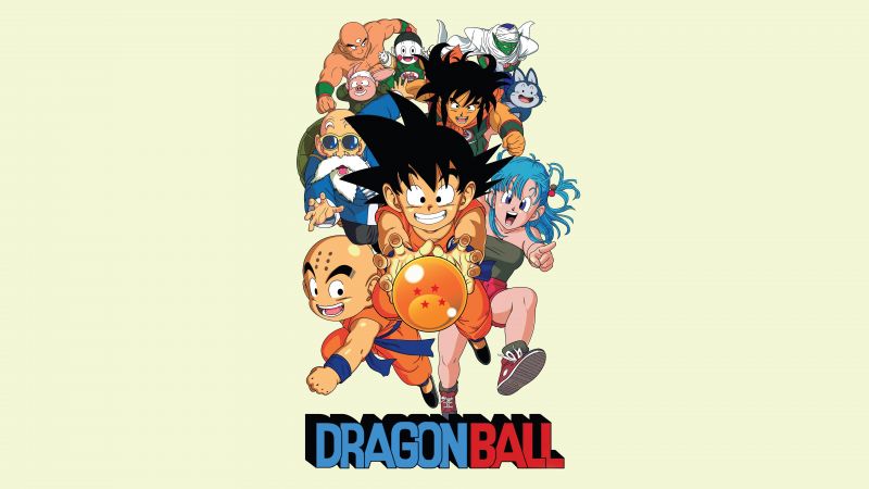 Dragon Ball, Anime series, 8K, 5K, Wallpaper