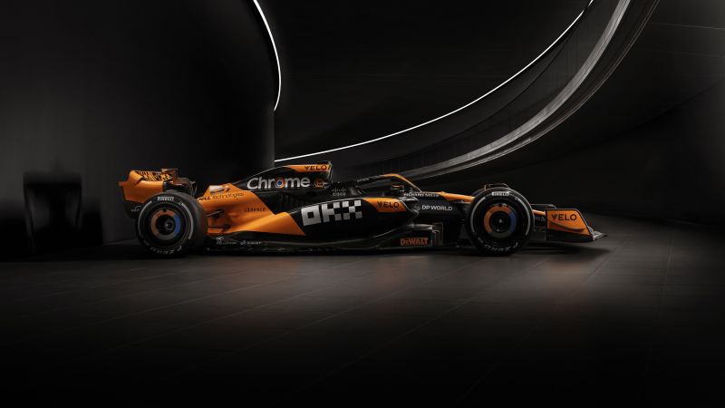 McLaren MCL38, 2024, F1 Cars, Dark background, Formula One cars, Wallpaper
