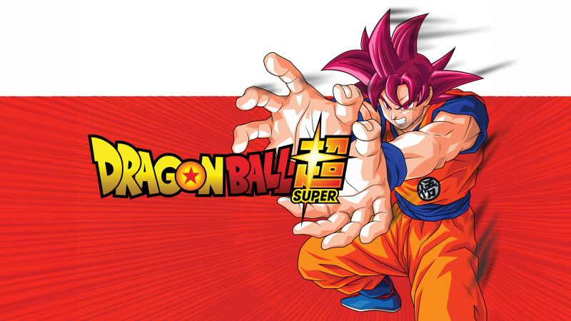 Dragon Ball Super, Super Saiyan God, Goku, 5K, Wallpaper