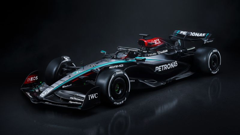 Mercedes-AMG F1 W15 E Performance, 2024, Formula One cars, F1 Cars, 5K, Dark background, Wallpaper