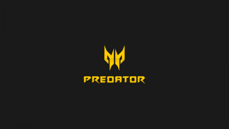 Acer Predator, Dark background, Wallpaper