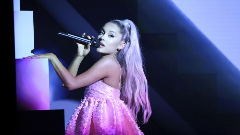 Ariana Grande, Live concert, American singer, Wallpaper
