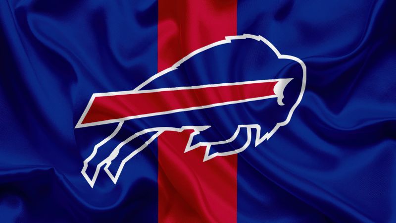 Buffalo Bills, Flag, NFL team, American football team, Wallpaper
