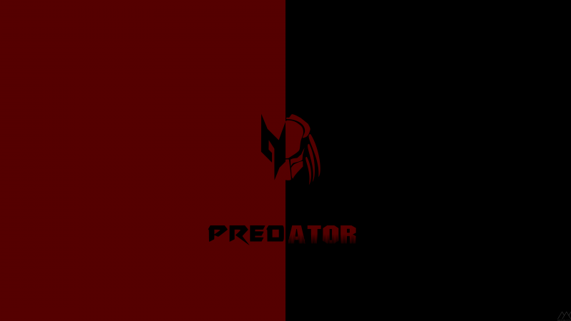 Acer Predator, Red background, Wallpaper