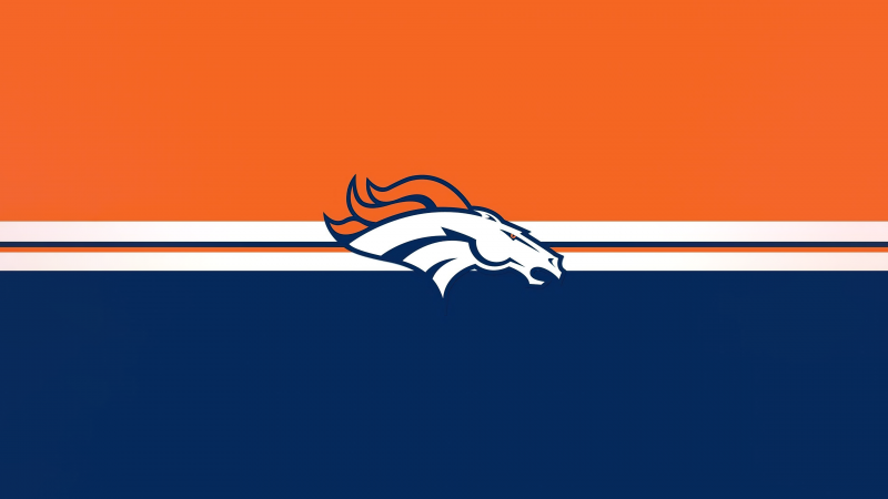 Denver Broncos, Miles Mascot, NFL team, American football team, Wallpaper