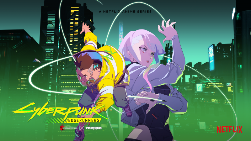 David Martinez, Lucy, Cyberpunk: Edgerunners, Netflix series, Animated series, Wallpaper
