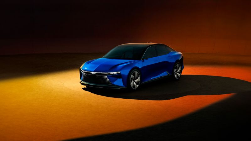 Chevrolet FNR-XE, Electric Sedan, Concept cars, EV Concept, Wallpaper