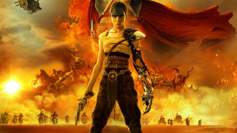 Anya Taylor-Joy, Furiosa: A Mad Max Saga, 5K, 8K, 2024 Movies, Wallpaper
