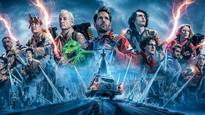 Ghostbusters: Frozen Empire, Movie poster, 2024 Movies, 4K, 8K, Wallpaper
