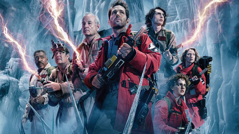 Ghostbusters: Frozen Empire, 8K, 2024 Movies, 5K, Character art, Wallpaper