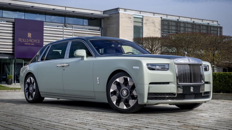 Rolls-Royce Phantom EWB, 2024, 5K, Wallpaper