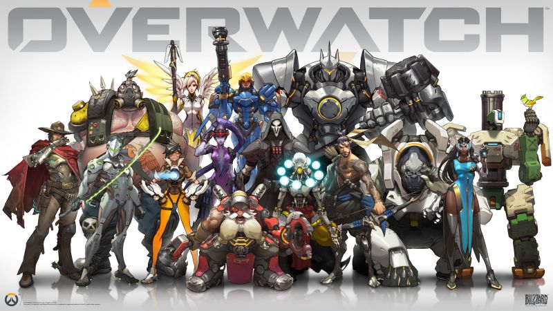 Overwatch, Game poster, Character art, Wallpaper