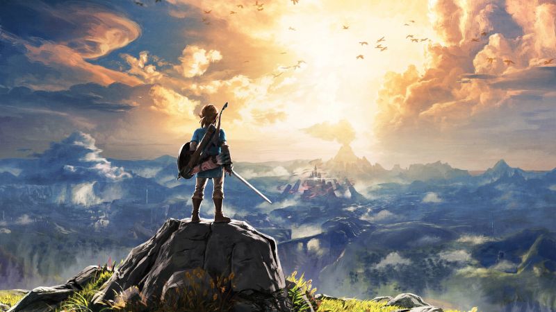The Legend of Zelda: Breath of the Wild, Link, 8K, Hyrule, Video Game, 5K