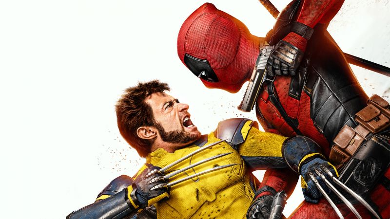 Deadpool & Wolverine, 5K, 2024 Movies, Wallpaper