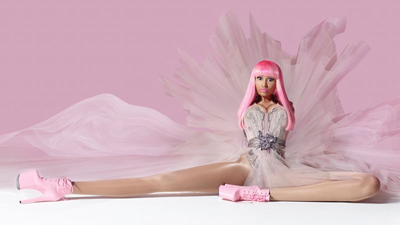 Nicki Minaj, Pink aesthetic, 5K