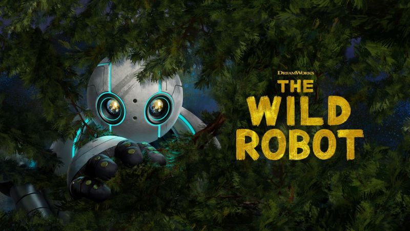 The Wild Robot, Movie poster, Animation movies, 2024 Movies, Wallpaper