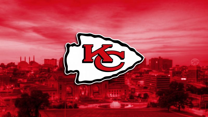 Kansas City Chiefs, Red background, NFL team, American football team, 5K, Wallpaper