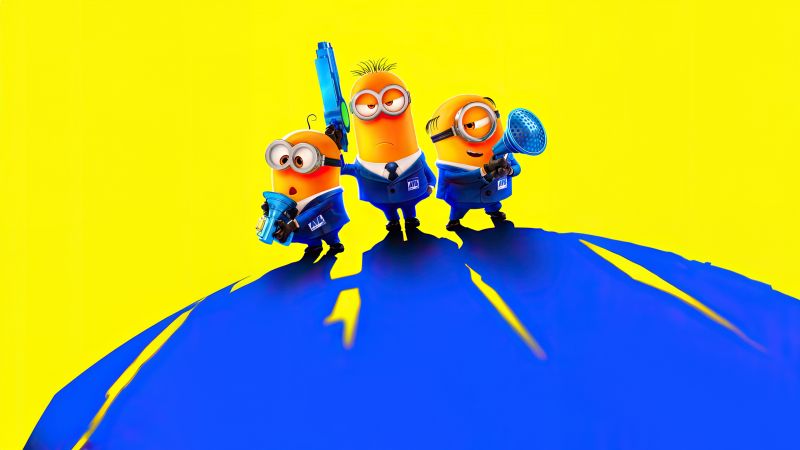 Despicable Me 4, Minions, 2024 Movies, Animation movies, Wallpaper