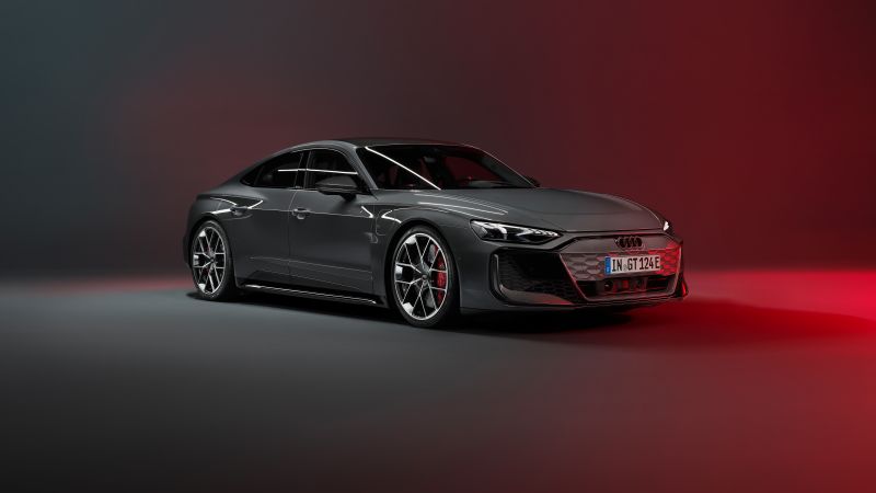 Audi RS e-tron GT, 2024, Luxury electric cars, 5K, 8K, Wallpaper