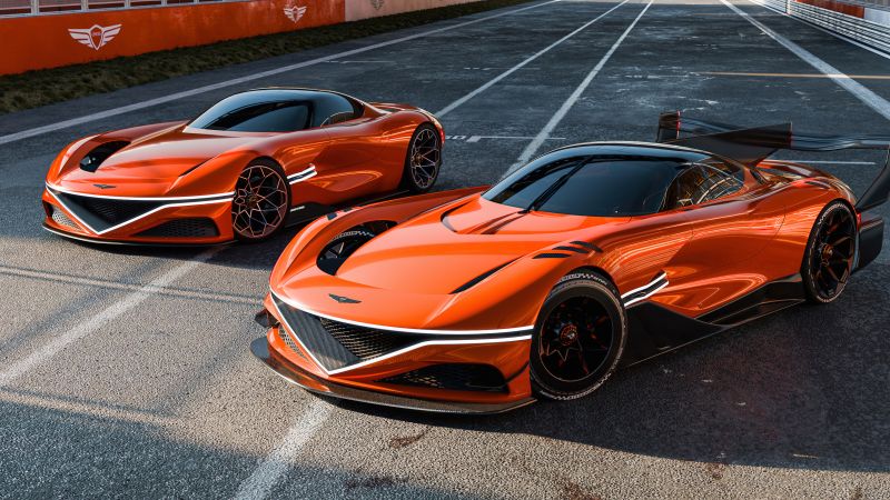 Genesis X Concept, Concept cars, Race track