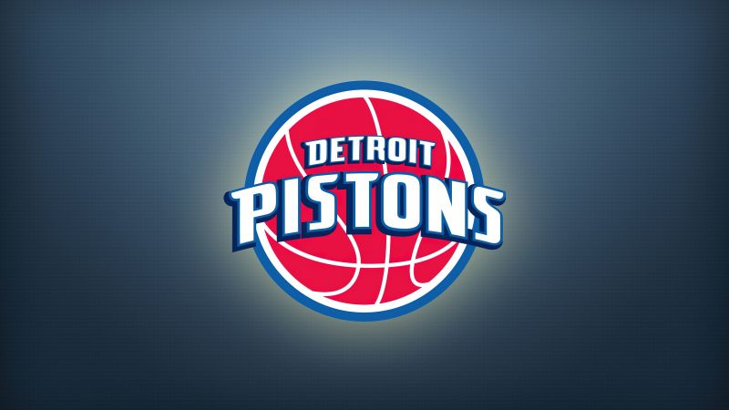 Basketball team, Detroit Pistons, Logo, 5K