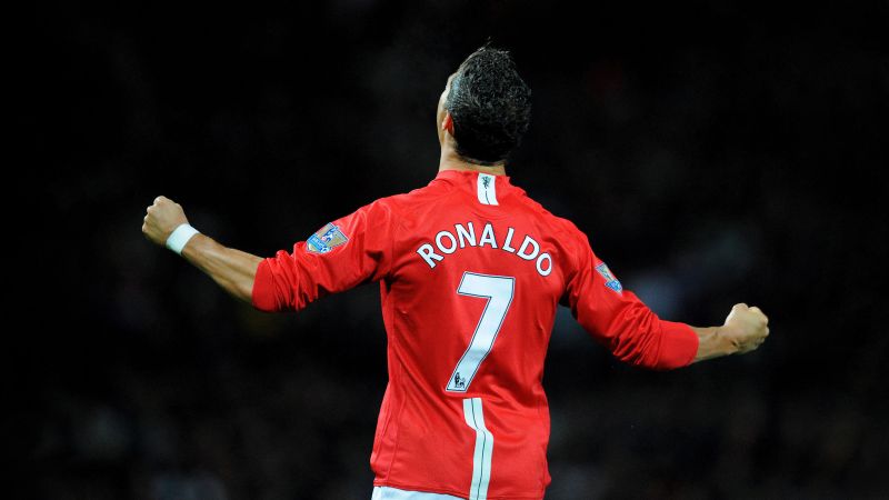 Cristiano Ronaldo, Manchester United, Jersey, 5K, Wallpaper