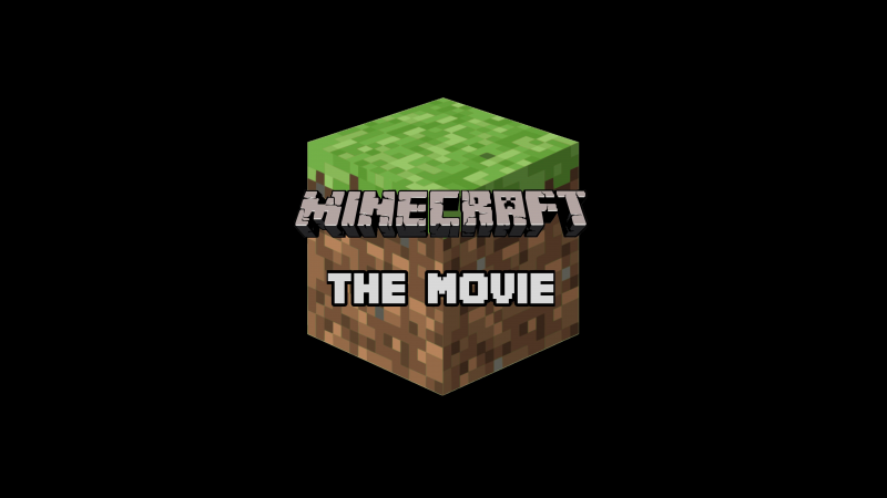 Minecraft, 2025 Movies, Black background, 5K, Wallpaper