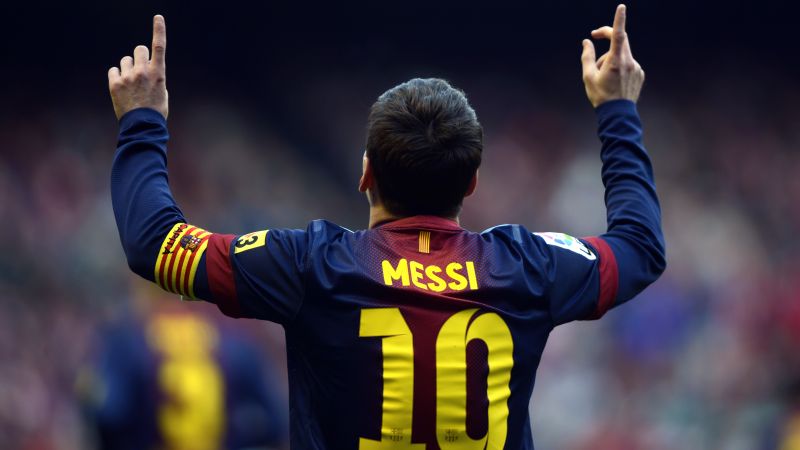 Lionel Messi, Jersey, FCB, FC Barcelona, 5K