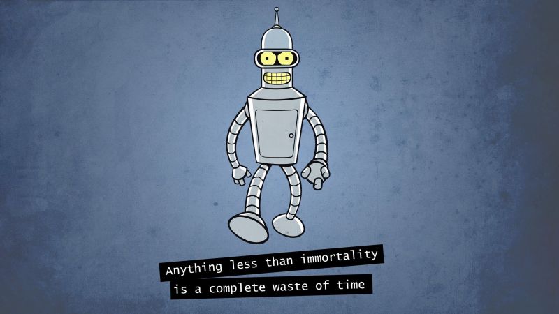 Bender (Futurama), Popular quotes, Wallpaper