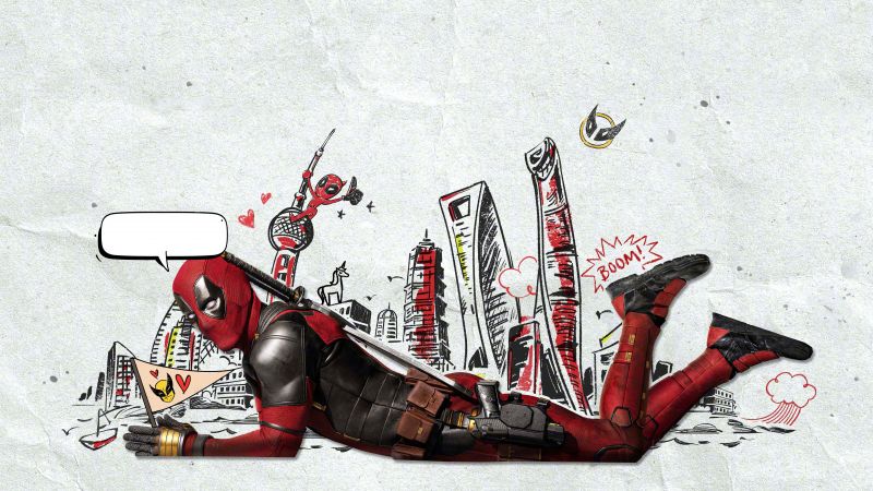 Deadpool & Wolverine, Artwork, 5K, 8K, 2024 Movies, Wallpaper