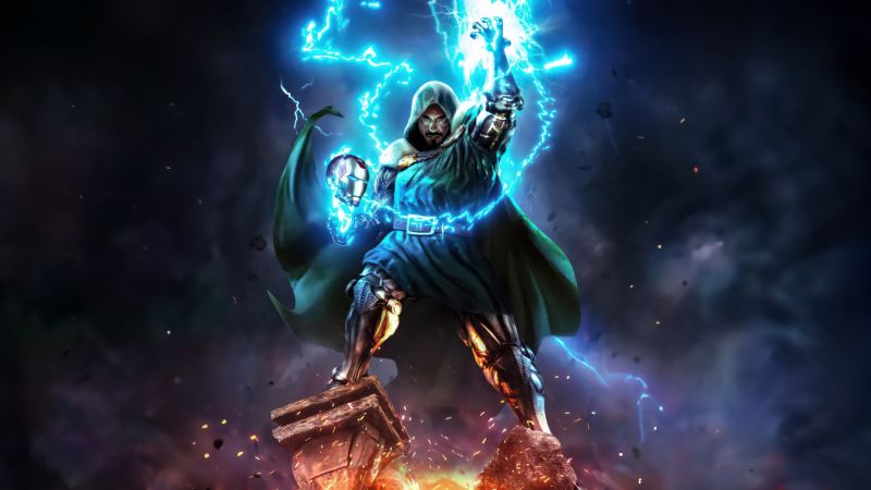 Robert Downey Jr, Doctor Doom, Fan Art, Marvel Comics