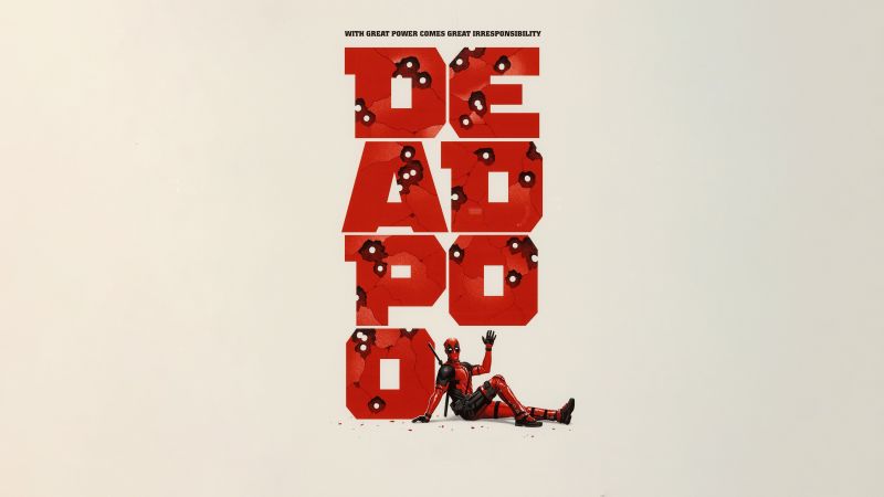 Deadpool, Movie poster, 5K, Wallpaper
