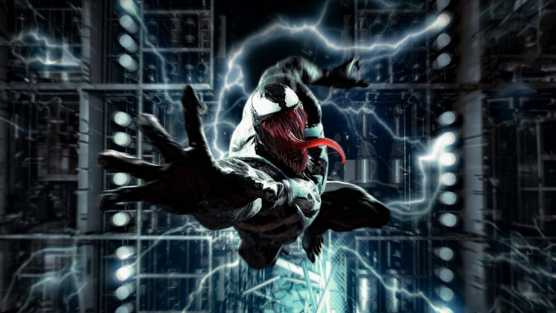 Venom, Marvel's Spider-Man 2, 5K, Wallpaper