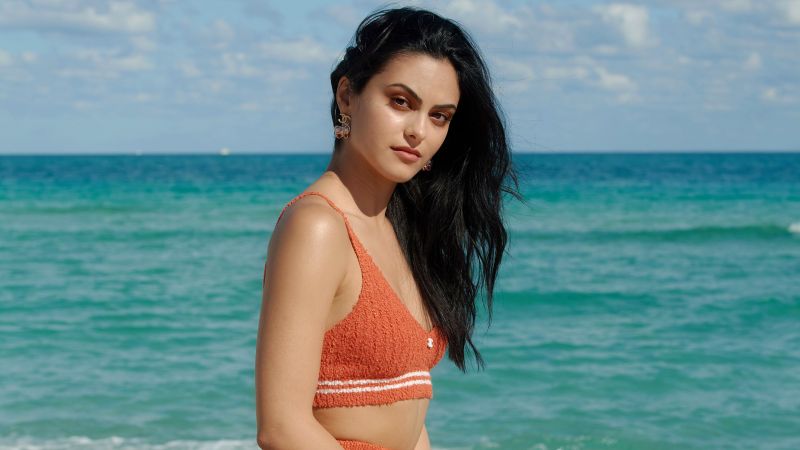 Camila Mendes, Beach, Photoshoot, Elle Magazine