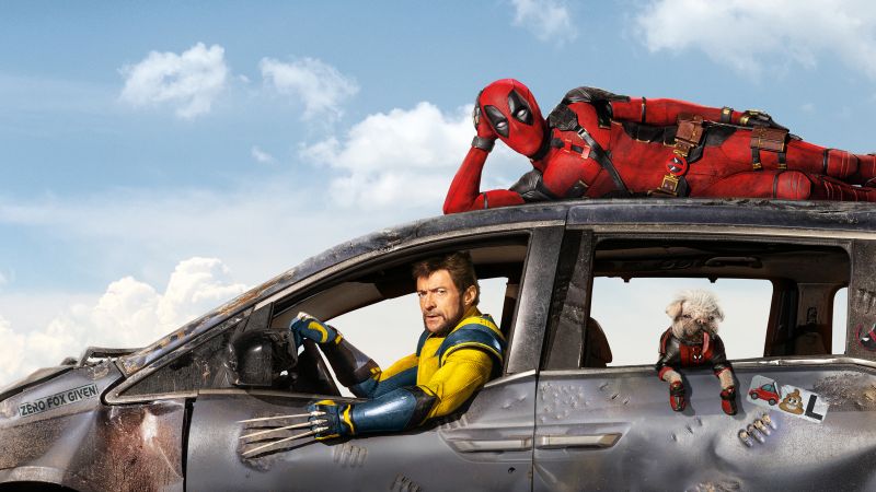 Peggy, Deadpool & Wolverine, Hugh Jackman, 2024 Movies, Wallpaper