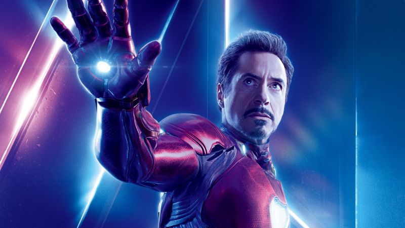 Avengers: Endgame, Iron Man, Robert Downey Jr, 5K, 8K