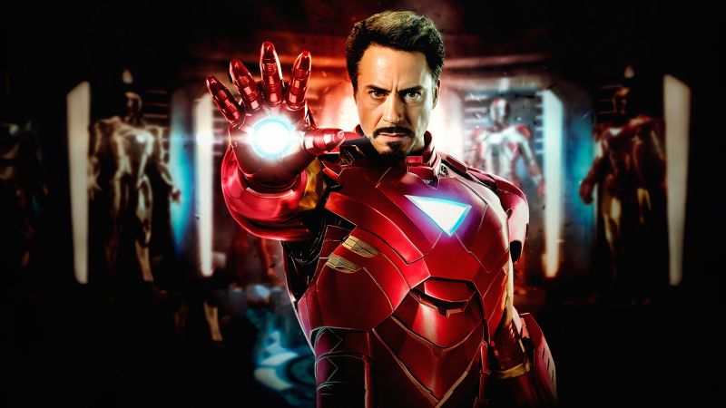 Iron Man, Robert Downey Jr, Marvel Cinematic Universe, Wallpaper