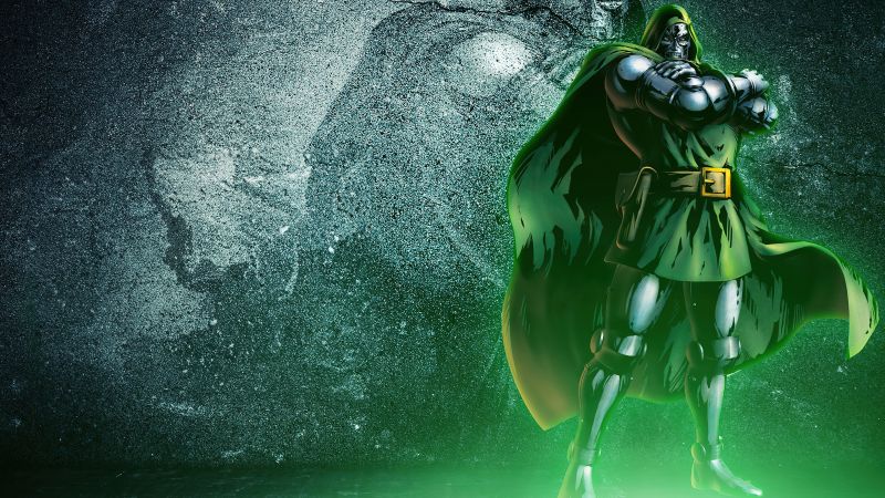 Doctor Doom, Supervillain, Marvel Comics, Wallpaper