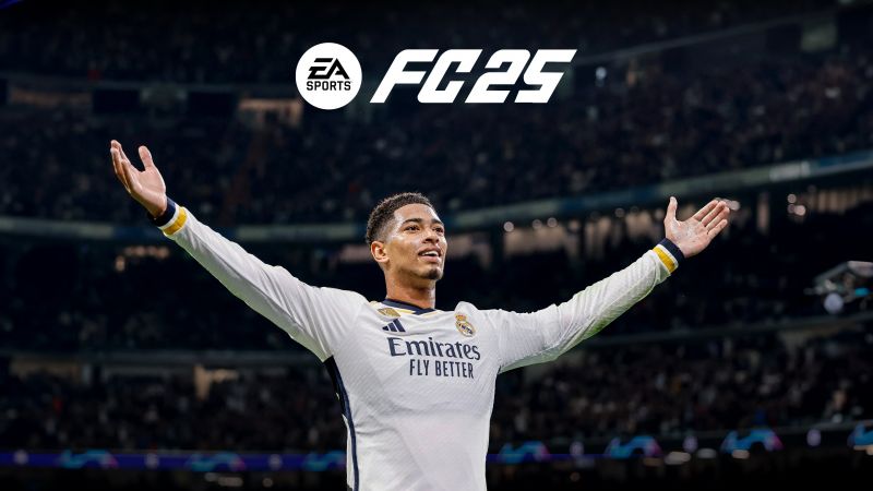 Jude Bellingham, EA Sports FC 25, 5K, 2024 Games, Real Madrid CF, Wallpaper