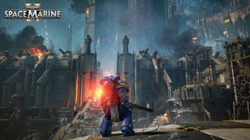 Titus, Warhammer 40K Space Marine 2, Gameplay, 2024 Games, Wallpaper