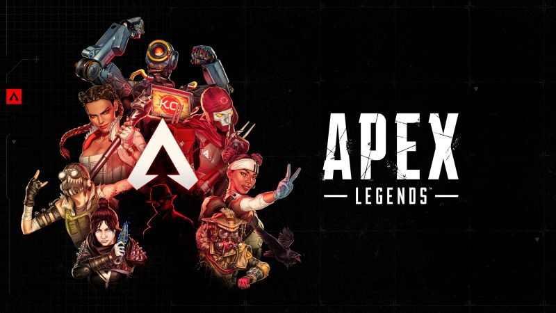 Apex Legends, Dark background, Video Game, Wallpaper