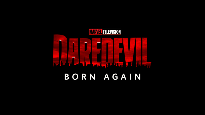 Daredevil: Born Again, Black background, 5K, 2025 series, Disney series, Wallpaper