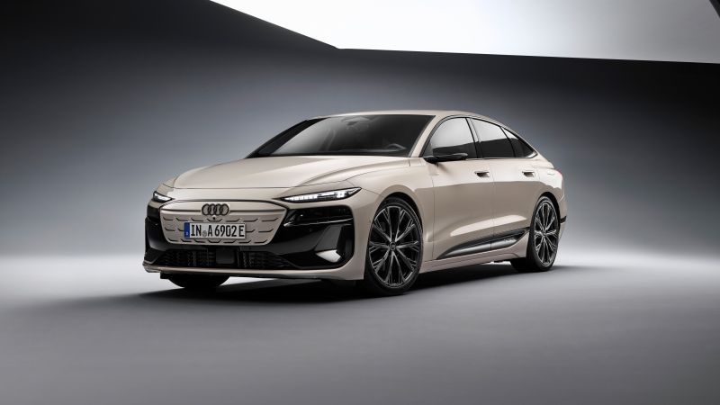 Audi A6 Sportback e-tron performance, 2024, 5K, 8K, Electric cars, Wallpaper